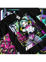 Cyber Edgerunners T-Shirt Anime Edge Runner Manga Gift Graphic Tee All Size S