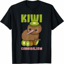 Kiwi Bird And Fruit Joke New Zealand Kiwi T-Shirt S įvairiaspalvis