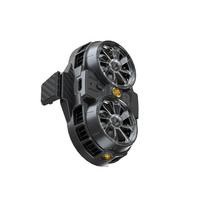 AREA PELTIER RADIATOR Smartphone Cooling Fan with Peltier Element, 2 Cores, Temperature Display, Bypass Charging Support, and Power Button (SD-COOLG2)