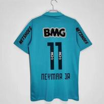 Classic Retro Santos Neymar #11 Home/Away Football Jersey Kit Small