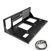 WSKLY Open Frame Bench PC Mining Frame DIY PC Case Holder Open Type Reinforced Mining Rack Thick Steel Open Bracket Chassis Extended Version High