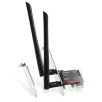 Binardat WiFi6 Card AX3000 PCIe WiFi Network Adapter with Intel AX200 Chip, Bluetooth 5.0, Dual Band 2.4GHz5GHz, OFDMA & MU-MIMO, Windows 1011