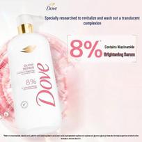 Dove Niacinamide Brightening Essence Body Wash white