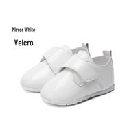 Kids' Non-Slip PU Leather Velcro Dress Shoes for Boys & Girls - Soft Sole Toddler Shoes