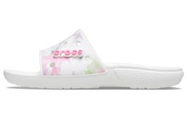Crocs Classic Bleach Dye Slides 'White Pink' 207411-94S 41-42
