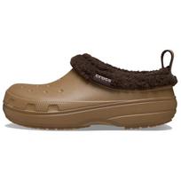 Crocs Classic Lined No Special Function Closed Toe Slippers Unisex Dark Umber 211380-2EY 41-42