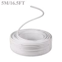 5M Styling Tube PVC Aluminum Bendable Plastic Molding Pipe Large Fake Flowers Stem DIY Props Wedding Party Decoration