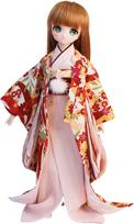 [Petite Marie] 13 MDD DDP Compatible Formal Kimono 9-Piece Set (Uchikake, Kimono, Undergarment, Obi, Obiage, Obijime, 2 Koshihimo, Fur Trim, Tabi)