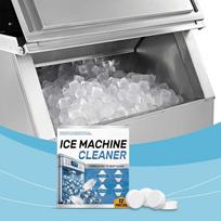 Efficient Machine Cleaning Tablets for Ice Makers 24 Tablets for Optimal Cleaning, Descaling And For Home Use One Size white