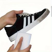 1/2PCS Magic Cleaning Sponge Brush , Nano Dishwasher & Shoe Scrubber for Kitchen Surfaces, Strong Stain Removal  Shoe Brush