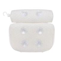 Washable 3D Mesh Tub Pillow Pressure-Resistant Bath Pillow Comfortable Bathtub Pillow  Home Decor