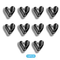 10 Heart-Shaped Fridge Magnets, Magnetic Fridge Magnets For Message Boards, Polaroid Camera Decorations, Home Decor
