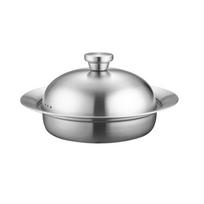 Portable Flying Saucer Steaming Tray Rustproof Space Saving Kitchen Steamer Holder Drop-resistant Filter Hole Design