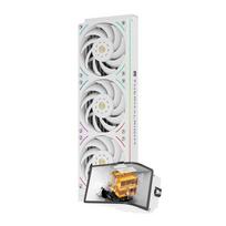 TR Thermalright Wonder Vision 360 UB ARGB White All-in-One CPU Water Cooler, 360mm Radiator, 2K 60Hz Curved Screen (2400x1080 Resolution), AM4AM5,