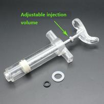 Tubeless Tire Sealant Injector Kit Adjustable PVC Bike Syringe for Bicycle 20ml Tyre Puncture Repair