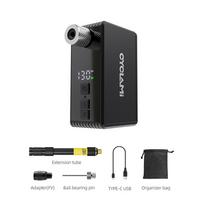 CYCLAMI AM6 Pro Mini Electric Automatic Air Pump Portable Digital Inflator MTB Road Bike Schrader Presta Tires 150PSI 800mAh AM6 Pro