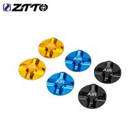 ZTTO CNC Air Gas Fork Cap - MTB Bicycle Suspension Fork Valve Cover Protector with Star Nut auksas