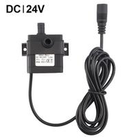 DC 5V/12V/24V USB Mini Water Pump Hydroponic Cooling Circulating Aquarium Pet Drinking Water Silent Brushless Submersible Pump DC 24V