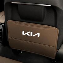 Automobilio Anti-Kick Kilimėliai Automobilio Interjero Sėdynės Nugaros Apsauginis Dangtelis KIA KN Sportage GT Rio Ceed Picanto Cadenza Sedona Sorento SELTOS brown