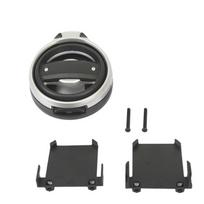 AEE5-For Jeep Wrangler JK 2007-2017 JL JT Gladiator 2018-2023 Air Outlet Vent Cup Holder Foldable Water Cup Mount Parts B Silver  Black