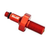 Bicycle Rear Shock Air Pump Valve Adapter Mtb Pump Inflater Convert Mouth Gallbladder Inflation Nozzle Tool Bicycle Accessories Red 1PCS