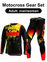 motocross gear set Enduro cross Jersey Pant Kits Racer Gear Set Off-road Mens Kits Women's mountain Downhill Motorcycle MX M-32
