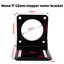 42/57/60/80/86/110/130mm Stepper Servo Motor Mount Bracket Universal Mounting Bracket for Nema17 Nema23 Nema42 Nema52 Motor 1 PC