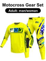 motocross gear set Enduro cross Jersey Pant Kits Racer Gear Set Off-road Mens Kits Women's mountain Downhill Motorcycle MX XXL-38