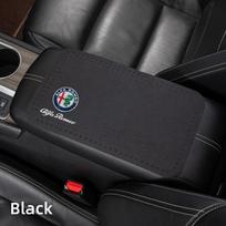 For Alfa Romeo Car Armrest Cover Center Console Arm Rest Box Pad Mat For Alfa Romeo STELVIO Giulia 159 Giulietta 147 Mito 156 MT