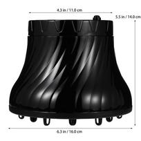 Hair Diffuser Dryer Attachment Premium Plastic Easy Use Salon Home Blow Diffuser Nozzle Curly Hair Blow Dryer Accessory