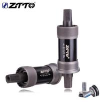 ZTTO MTB BSA Bicycle Bottom Bracket 107 110.5 118 124.5mm Quare Hole Crank Axis bicycle parts for Square Tapered Crankset 103L