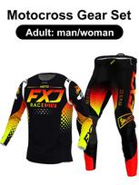 motocross gear set Enduro cross Jersey Pant Kits Racer Gear Set Off-road Mens Kits Women's mountain Downhill Motorcycle MX L-34