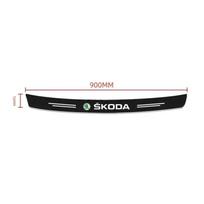 Car trunk scratch strip, trunk protection collision strip For Skoda Fabia Octavia Karoq Kodiaq Kamiq Superb Rapid Citigo Scale