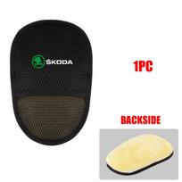 Car Washing Wool Gloves Thickened Plush Car Wiping Gloves Car Cleaning Supplies Waxing and Polishing Tools For Skoda S Octavia
