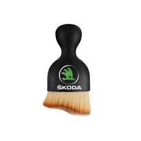 Car Air Conditioner Outlet Dashboard Cleaning Brush Auto Interior Dust Brush for Skoda Octavia Kodiaq Fabia Superb Rapid Kamiq
