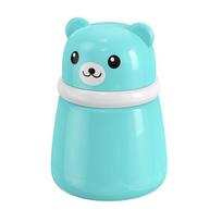 Cute Cartoon Bear Baby Powder Puff Case Empty Talcum Powder Storage Box Portable Children's Prickly Heat Powder Container