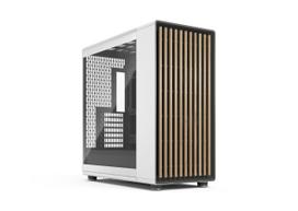 Fractal Design North XL RC Chalk White TG Clear Oak Wood Full Tower PC Case with Tempered Glass Panel (White) FD-C-NOR1X-06 CS9181