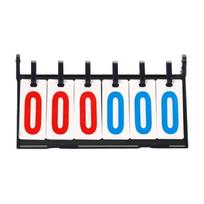 4-Digit Digital Sports Scoreboard Plastic Foldable Score Counter Waterproof Stable Base Professional Keeper Competition Use