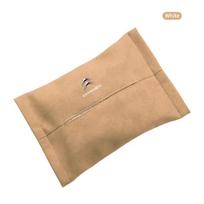 Car Suede Tissue Box Cover Easy to carry seat back accessories For Citroen berlingo xsara picass Car styling C2 C3 C4 C5 X7 smėlis