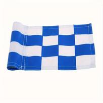 Training Aids Putting Green Flags Outdoor Sign Hole Pole Cup Flags  Cart Accessories Blue white