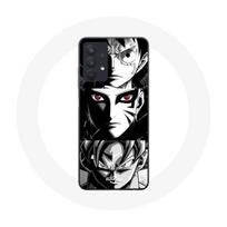 Case - Maniacase - Samsung Galaxy A32 5G - Black - Anime manga - Soft juoda