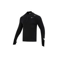 Nike American Retro Logo Print Half-Zip Stand Collar Long Sleeve T-Shirt Men Tops Black FD4064-010 XXL