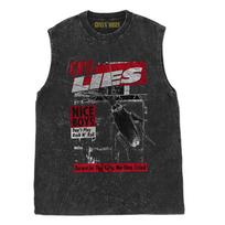 Rock Band Guns Roses High Street Trendy Retro American Washed Old Sleeveless Tank Top T-shirt Tank Top Sportswear Cycling S