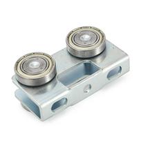 Silents Roller Trolley Assembly With 4 Wheel Accessory for 1 5/8Inch Strut Channel Portable Sturdy Load Capacity