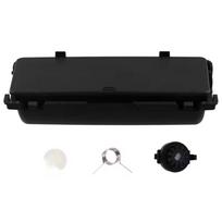 LR086387 Universal Overhead Car Sunglasses Holder Space Saving Storage Compartment for Discovery 5 Defender 90/110/130 1 black