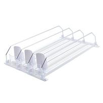 Refrigerator Drink Organizer Dispenser Auto Beer Pusher Holder Adjustable Width Soda Can Bottle Pusher for Kitchen Fridge Gadget 310mm 3 sets
