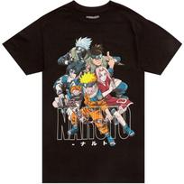 Naruto T-Shirt Men's Sakura Kakashi Sasuke Iruka Short Sleeve Graphic Tee(1) S