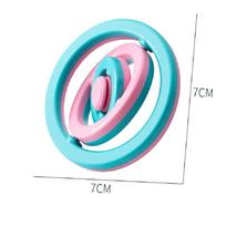 New Fidget Spinner Flip 3D Adults Antistress Hand Spinner Stress Relief Toys Children Attempt Antistress Sensory Gyroscope Gifts