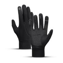 Outdoor sports autumn and winter cold and warm riding gloves motorcycle non-slip and windproof men's and women's anti-splashing gloves L juoda
