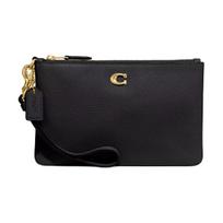 Coach Delninė 19 Spausdintas logotipas Odinė piniginė Moteriška piniginė Juoda CH818-BLACK Black